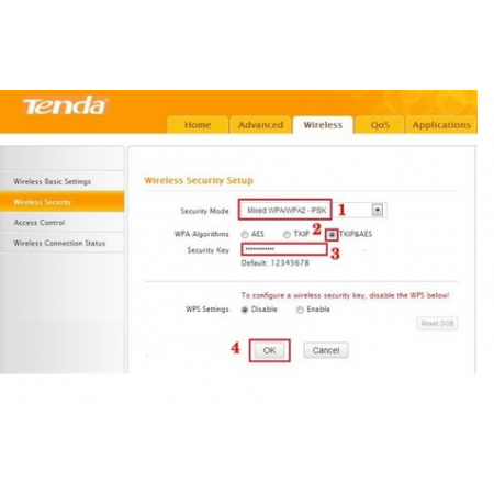 CÁCH ĐỔI MẬT KHẨU WIFI TENDA